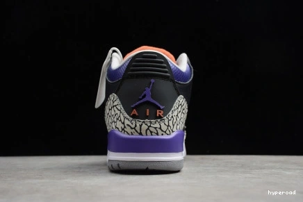Hyperoad BLACK 3 JORDAN RETRO - PURPLE COURT 0721